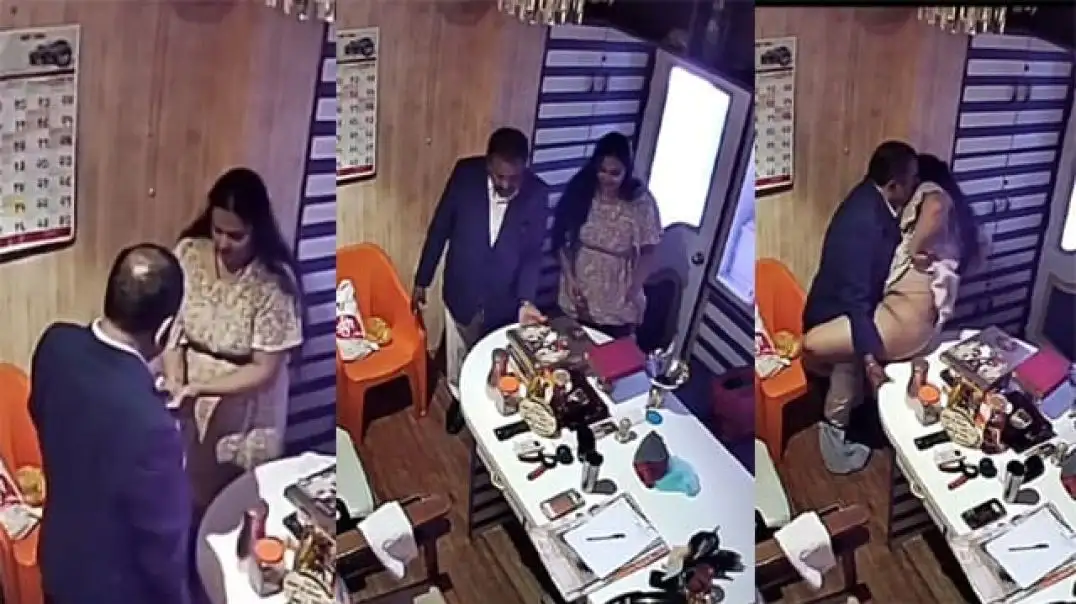 Hot tamil astrologer exposed in office romance scandal part 2