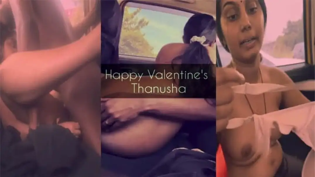 Valentine’s Day Tamil Couple’s Secret Car Romp