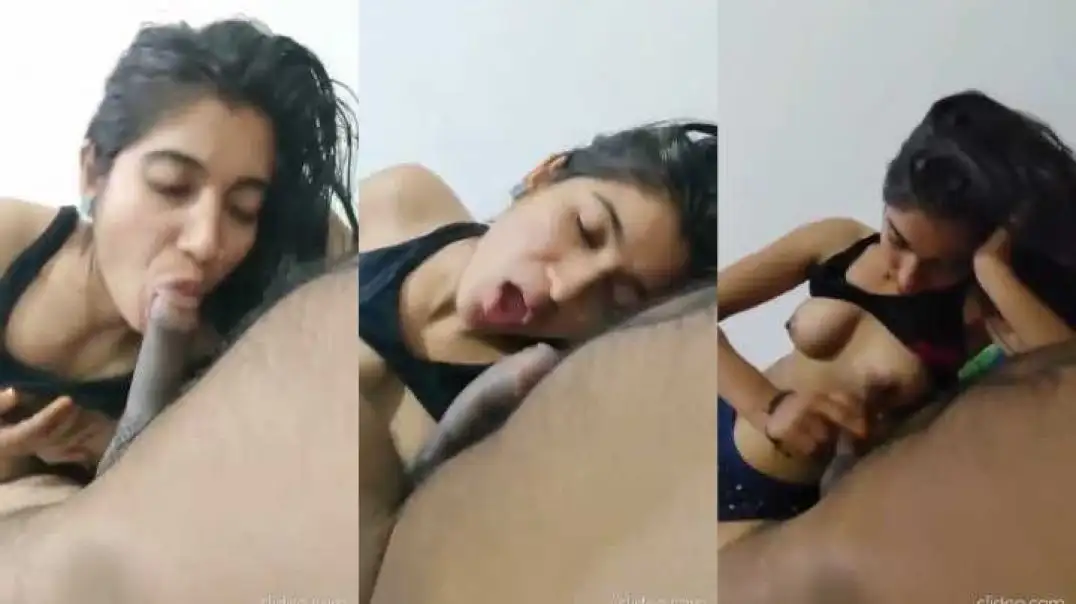 Hot Desi Girl Gives Secret Blowjob