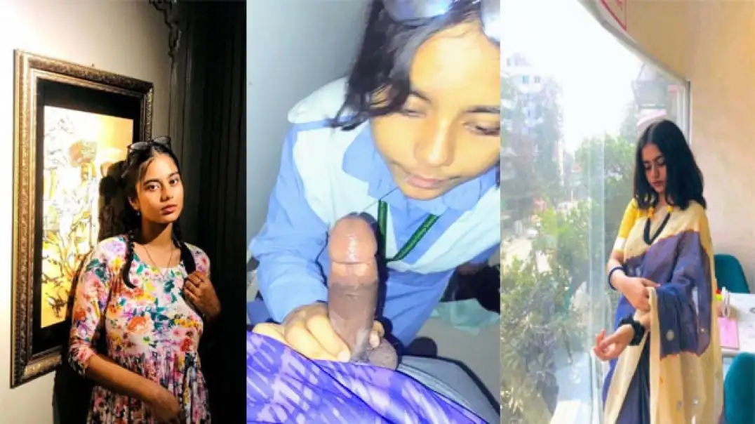 Desi Girl Giving Hot Blowjob in Private MMS Video