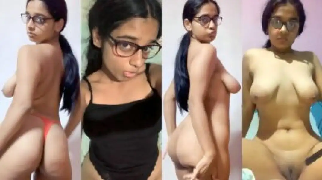 Desi Nerd Girl Secretly Giving Hot Blowjob