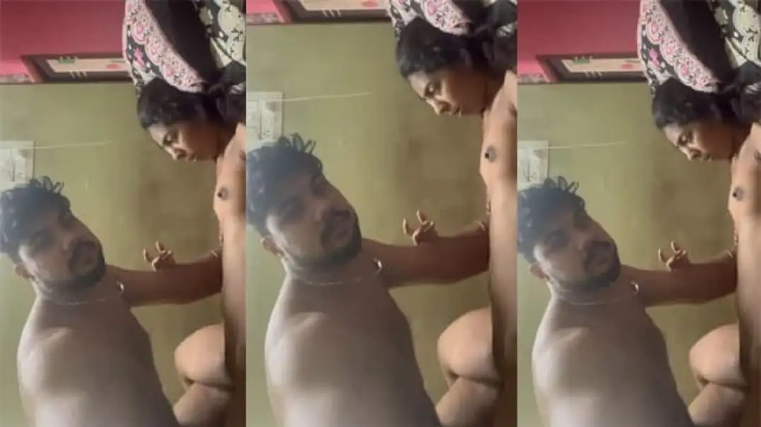Hot Tamil Couple Caught in Steamy Private Fuck Session