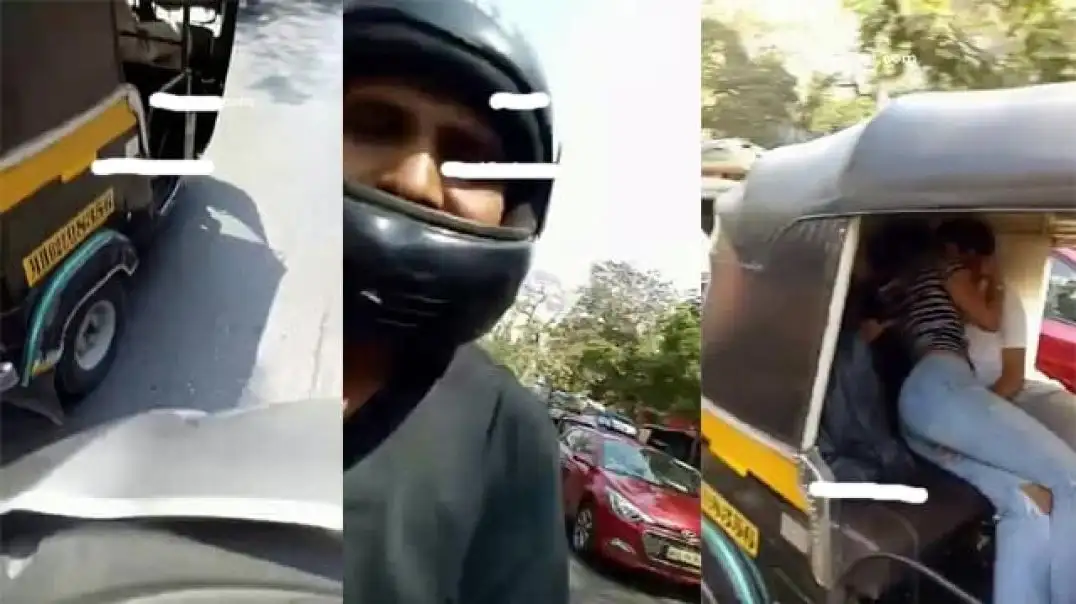 Hot Desi Auto Sex Scene Goes Viral Insta