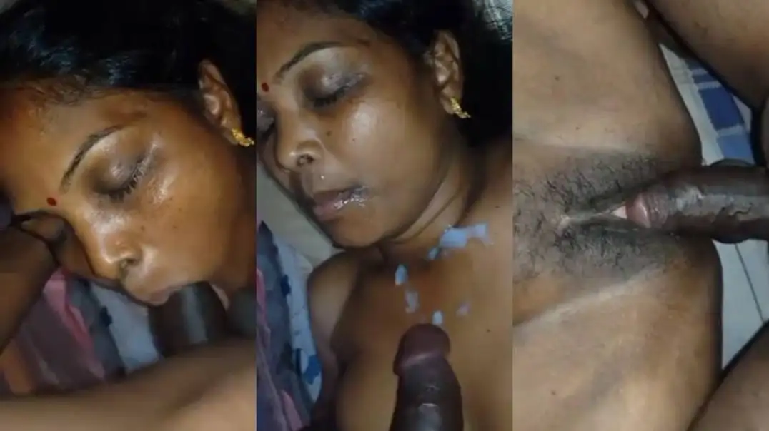 Desi Aunty's Secret Blowjob and Pussy Fuck Video
