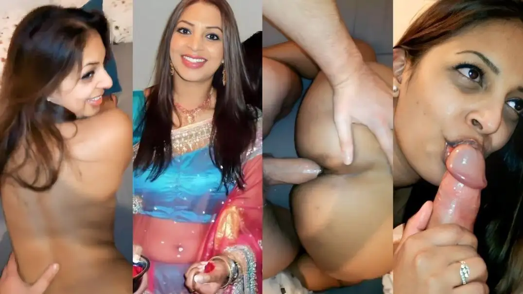 Desi Wife’s Secret Threesome Romance After Marriage