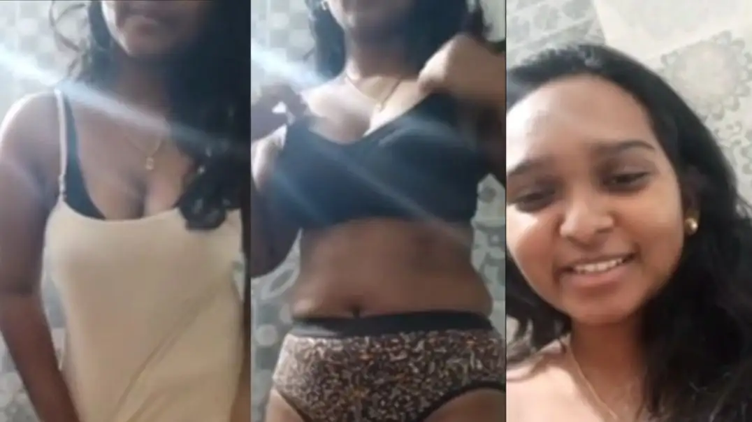 College Girl Flirts With Boyfriend In Hot Video Call