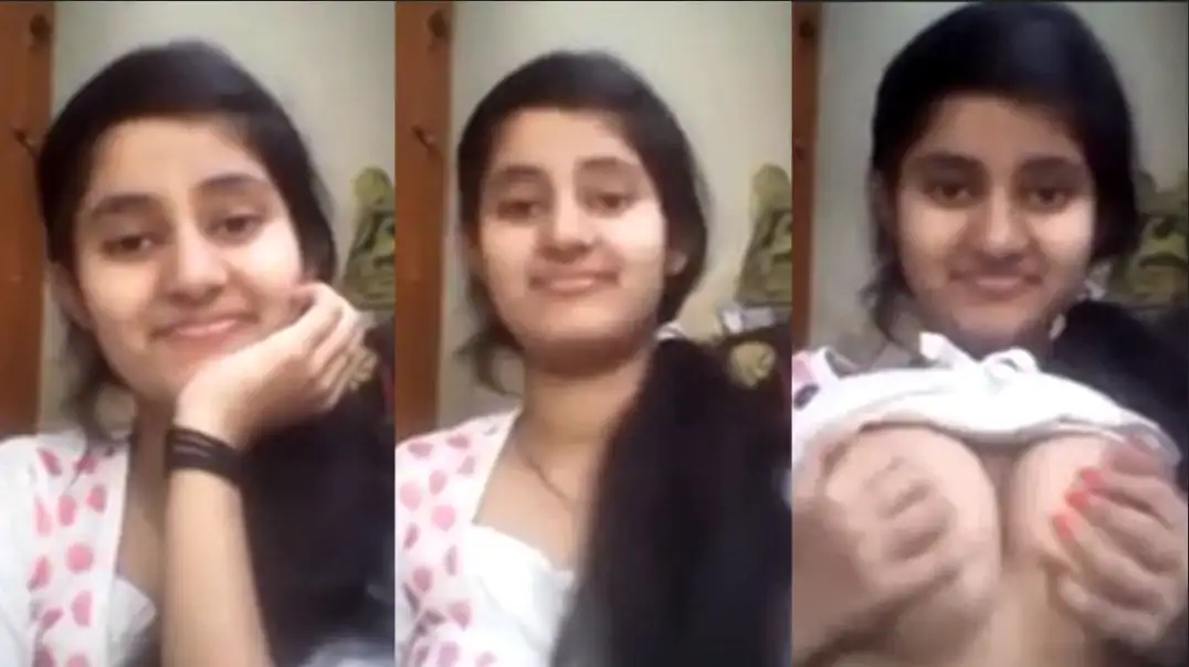 Hot 19 Year Old Desi Girl Flirting Wildly