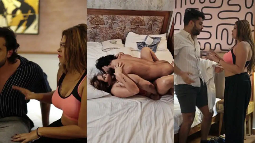 Hot Desi Couple Preeti Puneet in Wild MMF Threesome