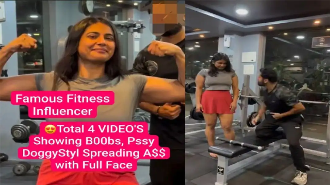 Hot Desi Fitness Model's Wild Private Video Leaked!
