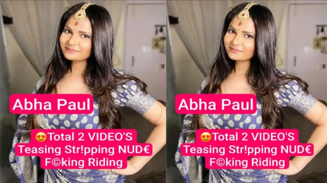 Abha Paul's Hot Diwali Stripping Nude Fucking Ride