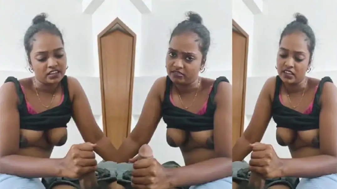 Tamil Sexy Babe Private Handjob Video