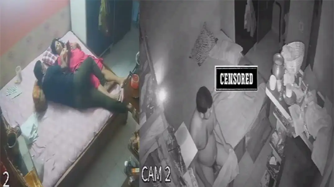 Married Couple's Secret Midnight Fuck on CCTV Exposed