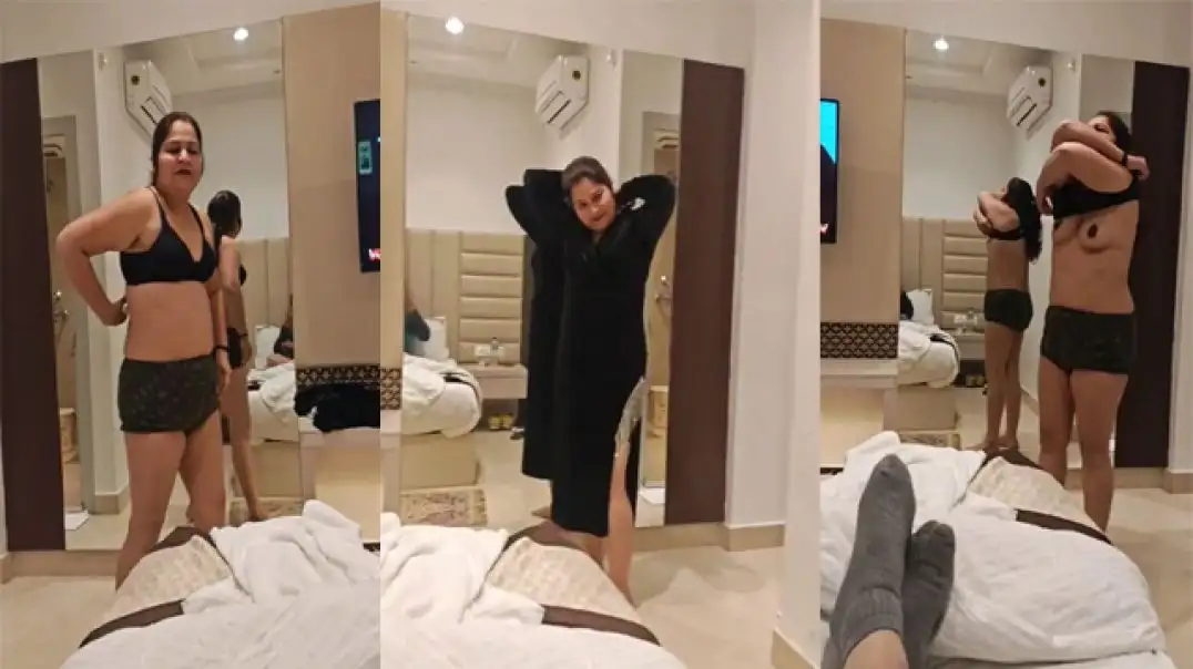 Housewife's Hot Secret Office Affair in Hotel