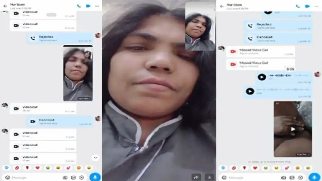 Hot Aunty Giving Naughty Videocall Finger Action