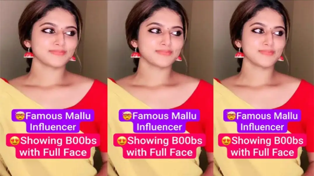 Mallu Influencer’s Hot Boobs Show Going Viral