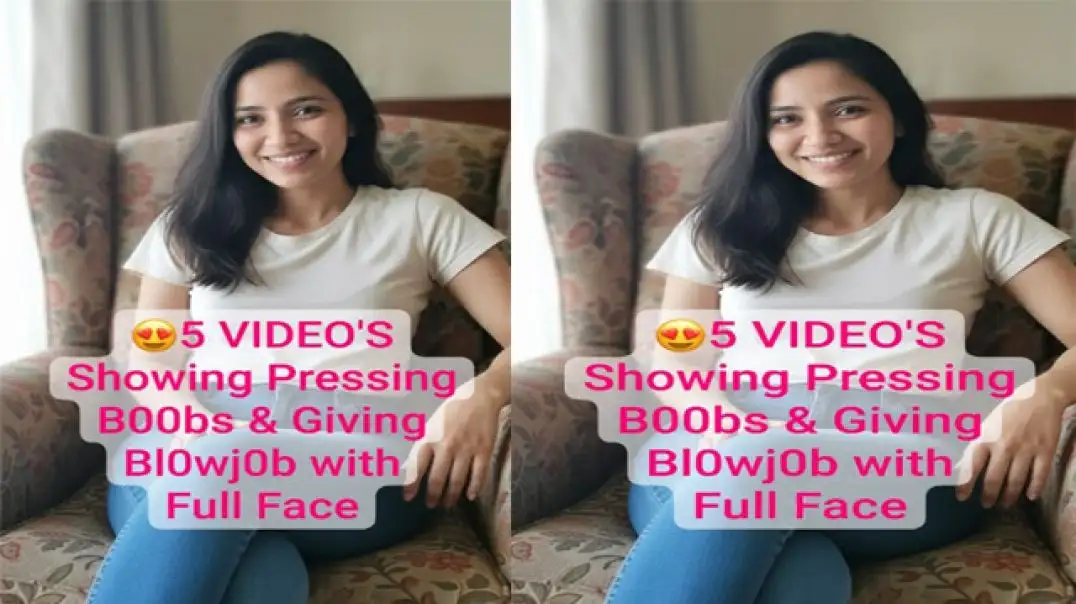 Desi GF Gives Hot Blowjob & Presses Boobs in Viral Video