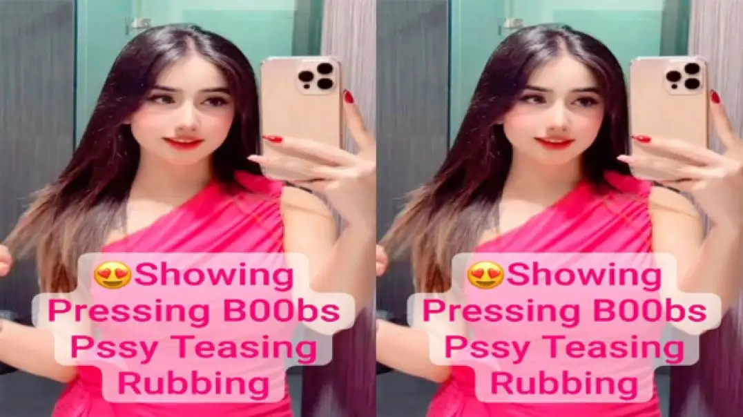Pakistani Hot Girl's Viral Boob Pressing Video Leaked