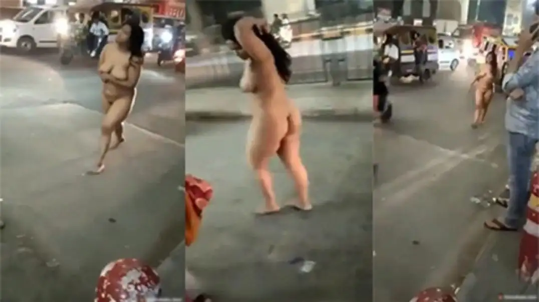 Kolkata Babe's Nude Street Dare Update