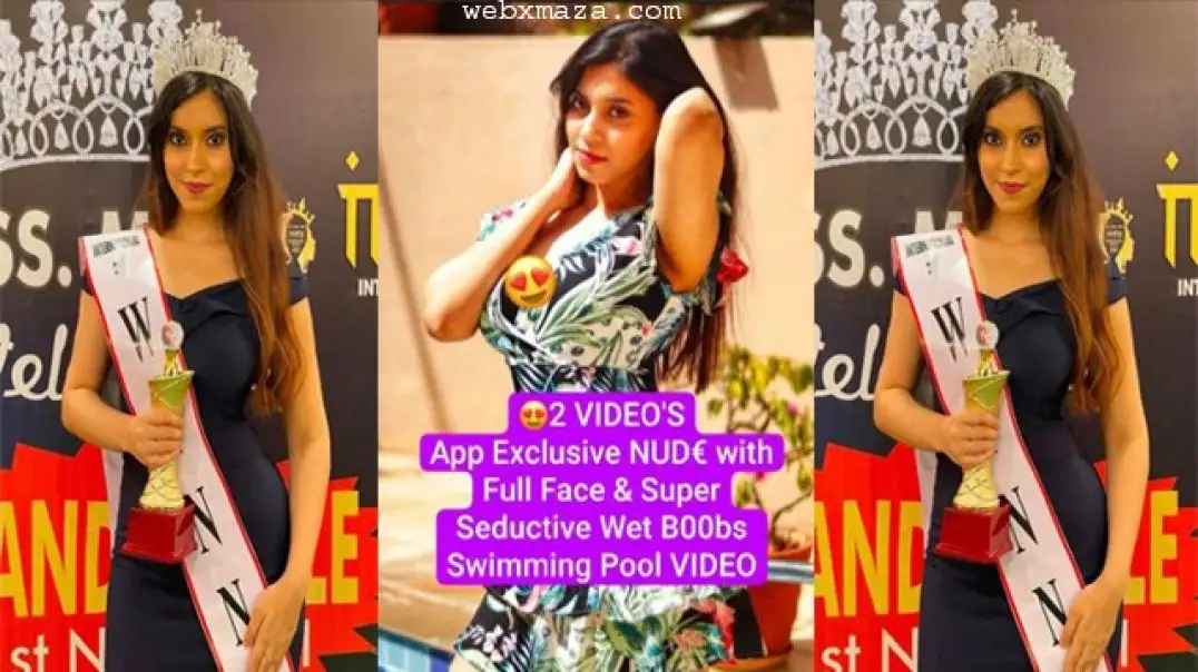 Hot Indian Model's Secret Nudes Only on App