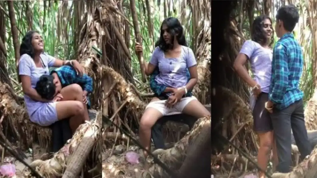 Malayalam Couple’s Hot Secret Outdoor Romance Video