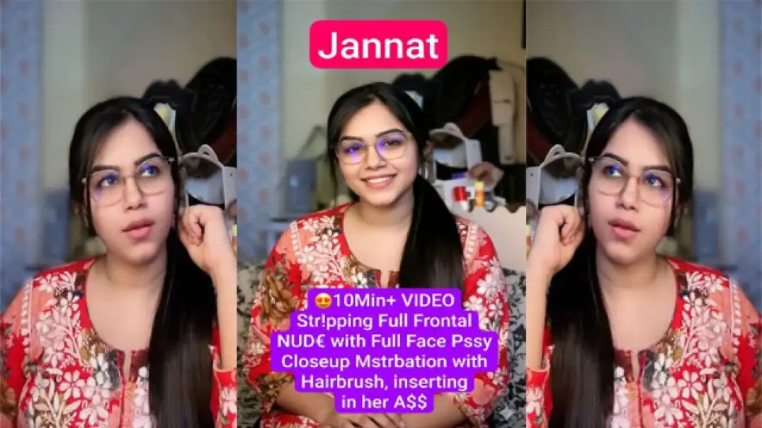 Jannat Hot Model Sexy Stripping Live Private Show