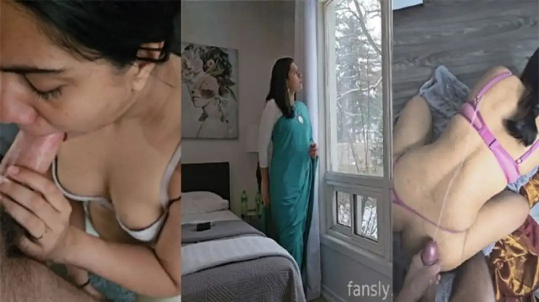 Malayali Mummy's Secret Night Ride Blowjob & Doggy