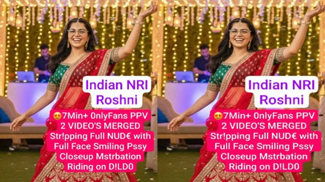 Desi NRI Roshni's Hot Private Masturbation Closeup