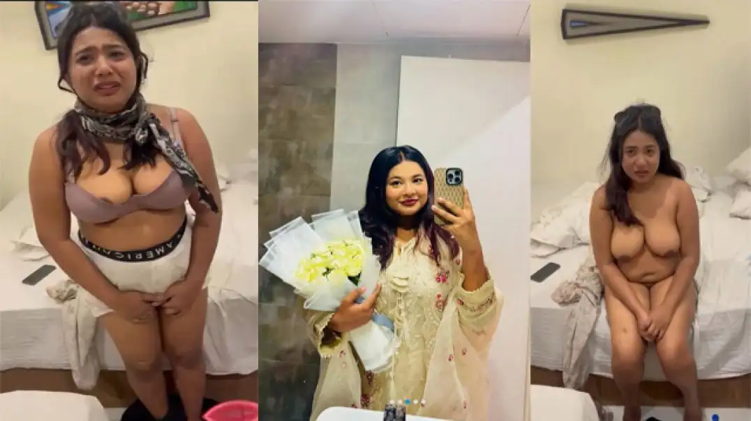 Babe Full Nude and Pussy Rubbing with BF – Private Hot Moments