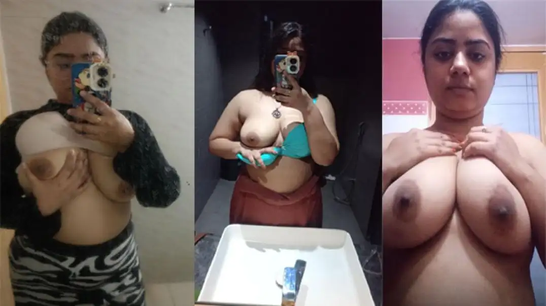 Hot Babe Pressing Boobs And Fingering Secretly