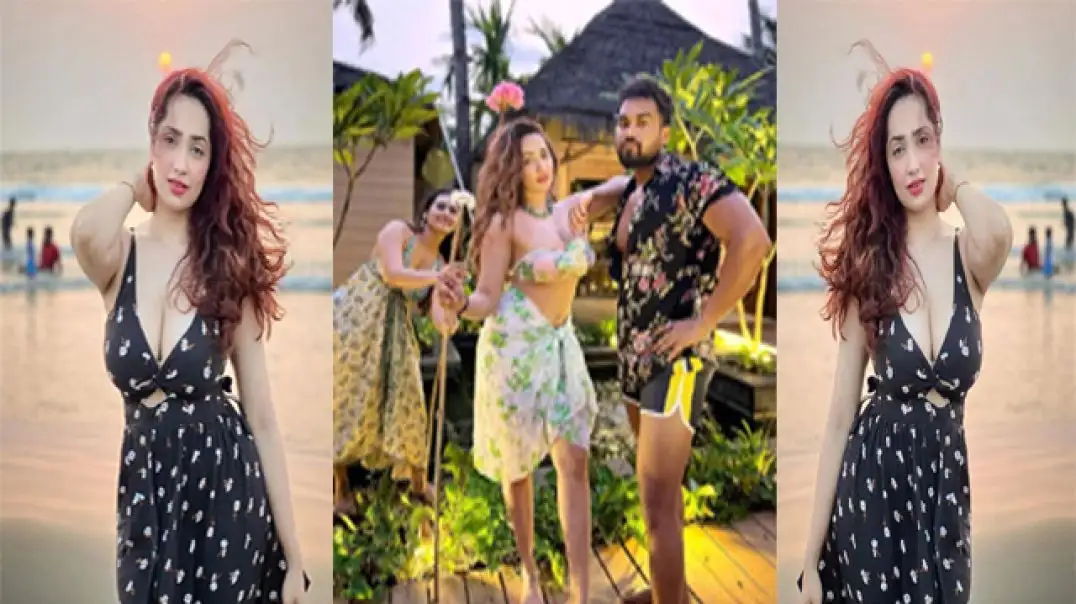 Aditi Mistry Hot Shower Leak First Time