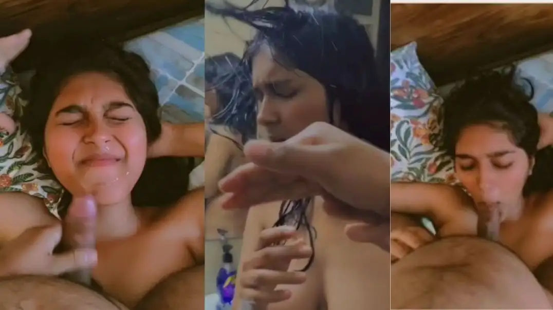 Desi Girl Gives Mouthwatering Blowjob | Fucking & Cumshot Closeup