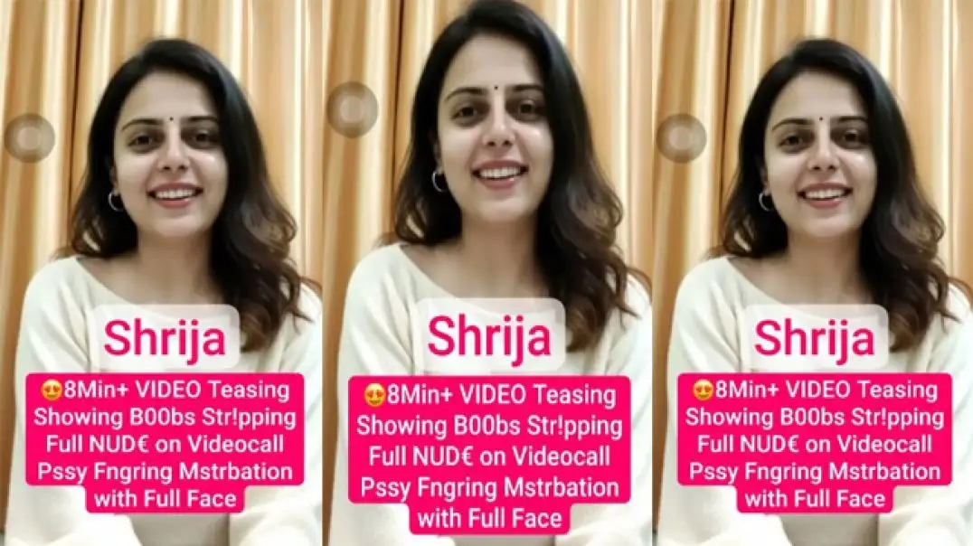 Hot Shrija Model Nude Video Leak XXX FULL Clips