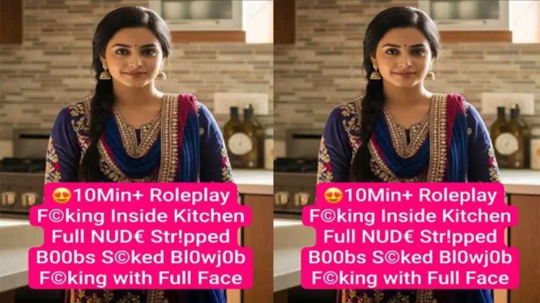 Hot Desi Fitness Influencer Secretly Fucking in Kitchen