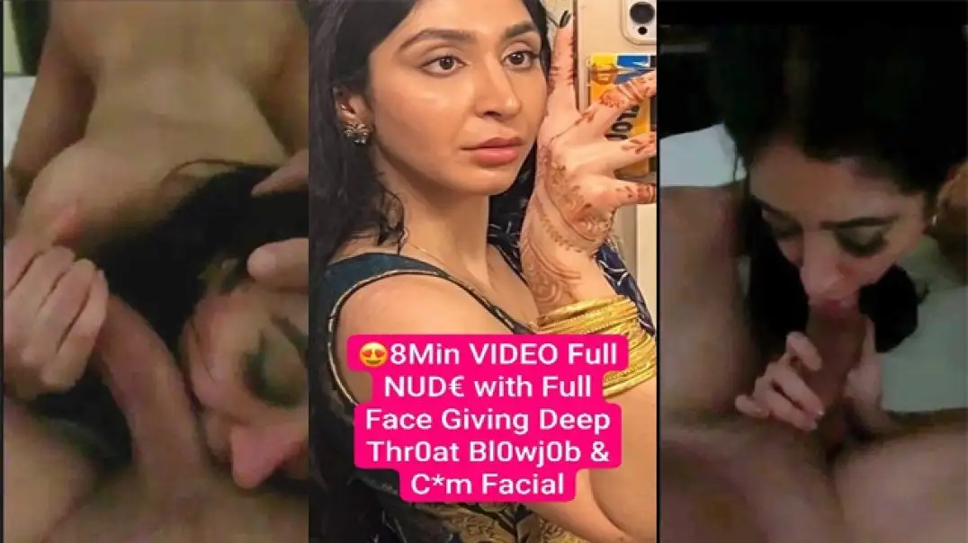 Desi NRI Girl Giving Wild Blowjob with Perfect Body on Camera