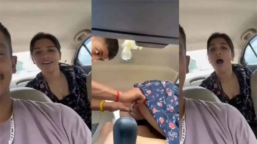 Hot Wife Fucking Junior in Car Secret Romance!