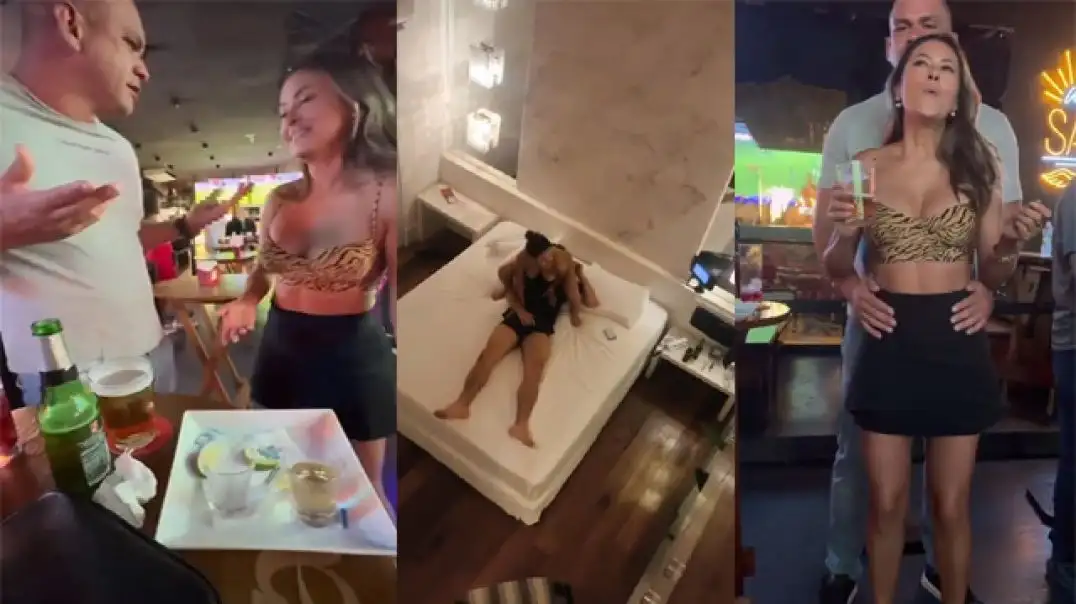 Steamy Hot Wife Secretly Hooks Up with Strangers While Hubby Watches