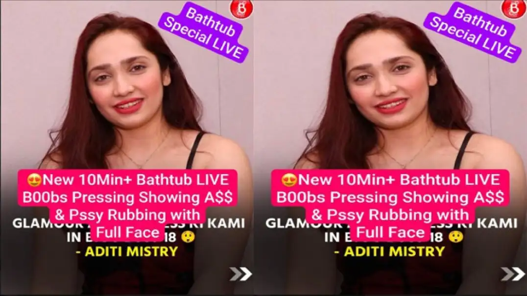 Hot Aditi Mistry Showing Big Boobs and Ass Rubbing in New XXX Show