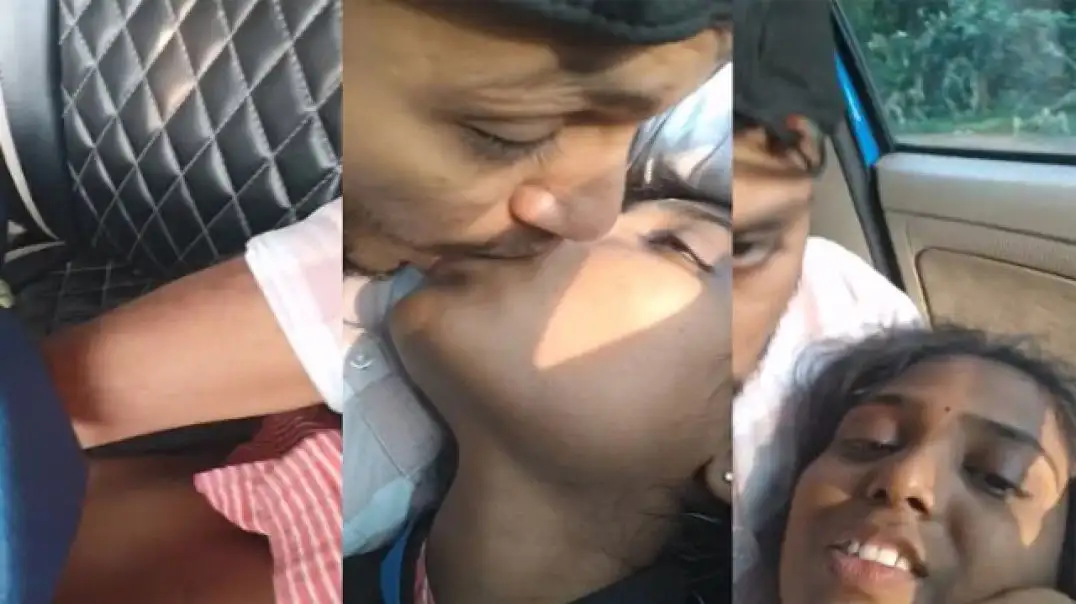 Desi College Girl's Steamy Car Makeout Session Exposed