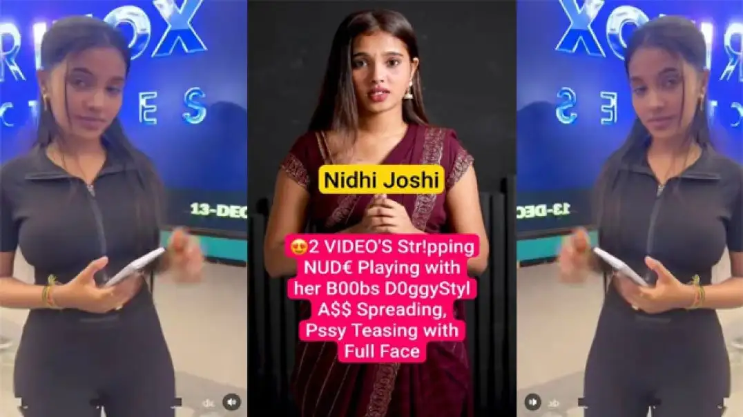 Nidhi Joshi Hot Stripping Nude in Paid App Exclusive!