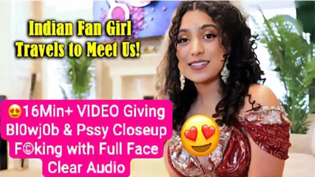 NRI Girl Gives Blowjob in Steamy Roleplay with Full Face & Hot Audio
