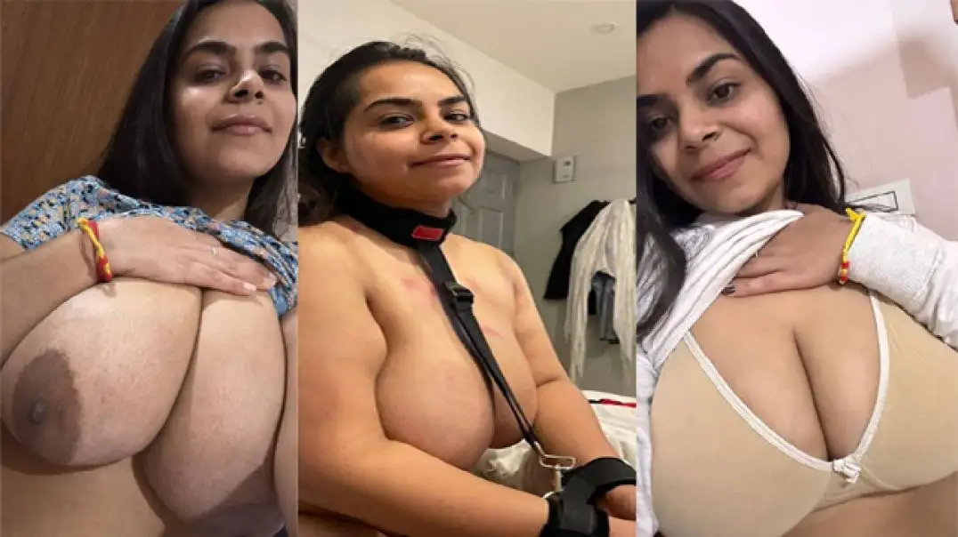 Spicy Indian Beauty Teasing Her Boobs Hot