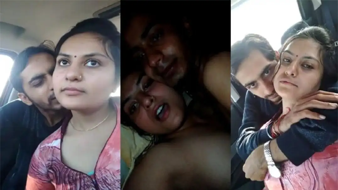 Hot Desi Couple Secretly Fucking in Moving Car